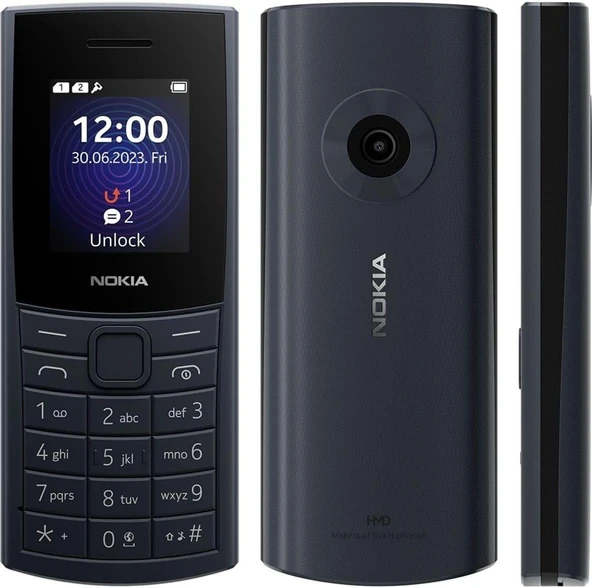 Nokia N110 4g Tuşlu Cep Telefonu Gece Mavisi ürün görseli 1