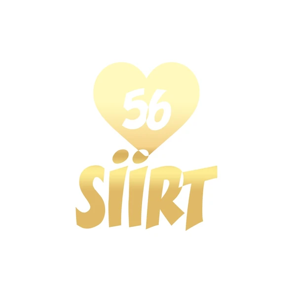 Kalpli 56 Siirt Araba Sticker 17x17 Cm Gold ürün görseli 1