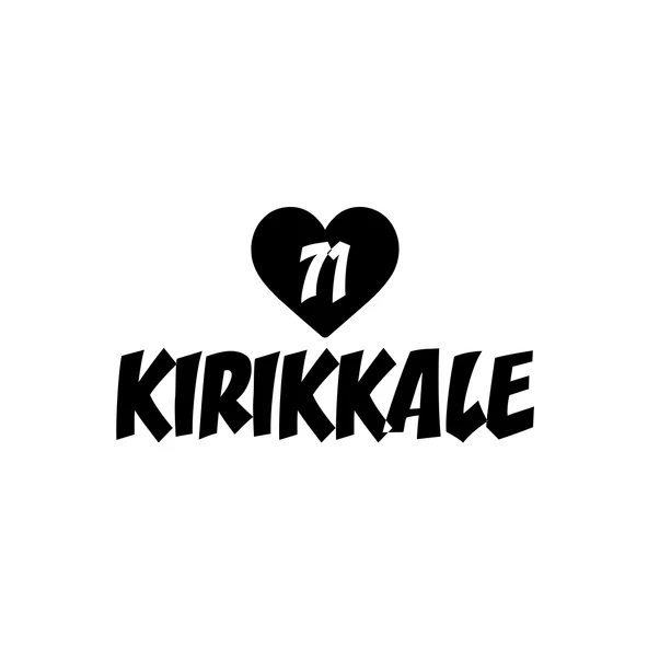 Kalpli 71 Kırıkkale Araba Sticker 17x17 Cm Siyah ürün görseli 1