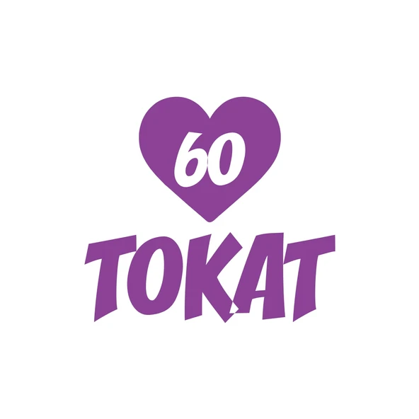 Kalpli 60 Tokat Araba Sticker 17x17 Cm Mor ürün görseli 1