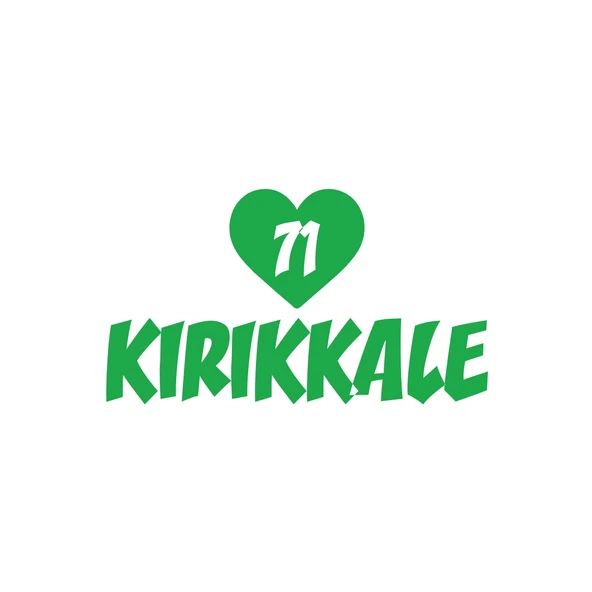 Kalpli 71 Kırıkkale Araba Sticker 17x17 Cm Yeşil ürün görseli 1