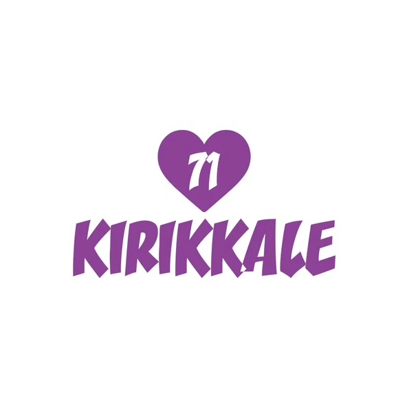 Kalpli 71 Kırıkkale Araba Sticker 17x17 Cm Mor ürün görseli 1