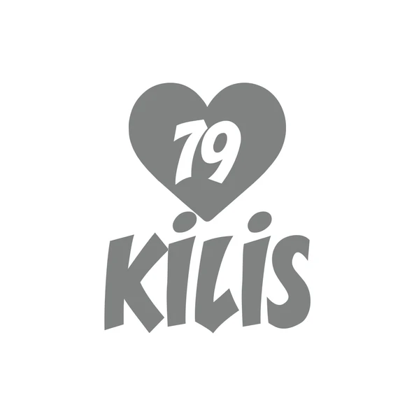Kalpli 79 Kilis Araba Sticker 17x17 Cm Gri ürün görseli 1