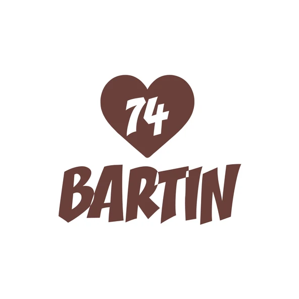 Kalpli 74 Bartın Araba Sticker 17x17 Cm Kahverengi ürün görseli 1