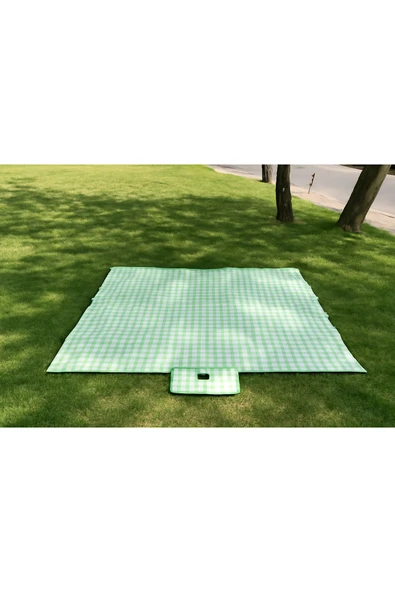 Pinteres Piknik Örtüsü 200x150 cm Su Geçirmez Çift Katlı Kamp ve Plaj Örtüsü ürün görseli 1