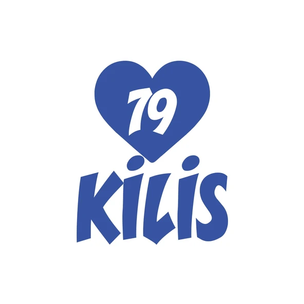 Kalpli 79 Kilis Araba Sticker 17x17 Cm Mavi ürün görseli 1
