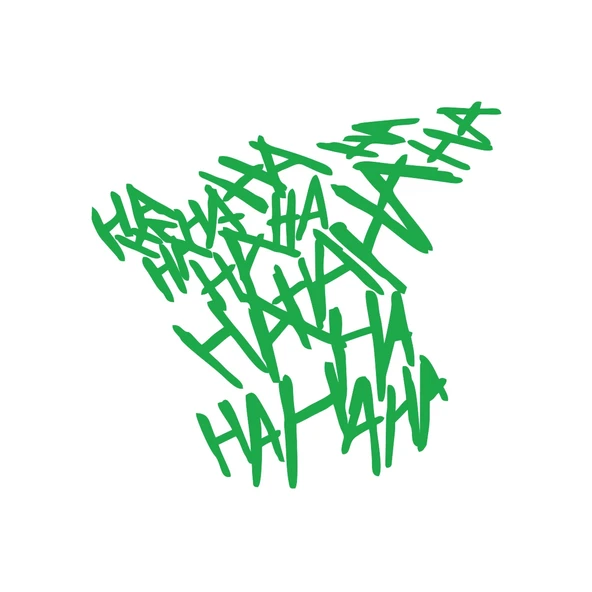 Hahahaha Araba Sticker 17x17 Cm Yeşil ürün görseli 1