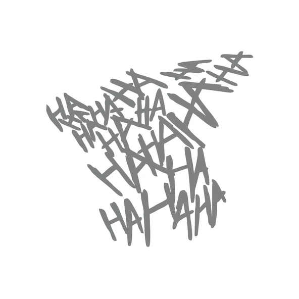 Hahahaha Araba Sticker 17x17 Cm Gri ürün görseli 1