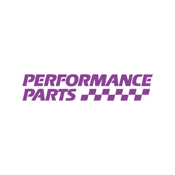Performance Parts Araba Sticker 17x17 Cm Mor ürün görseli 1
