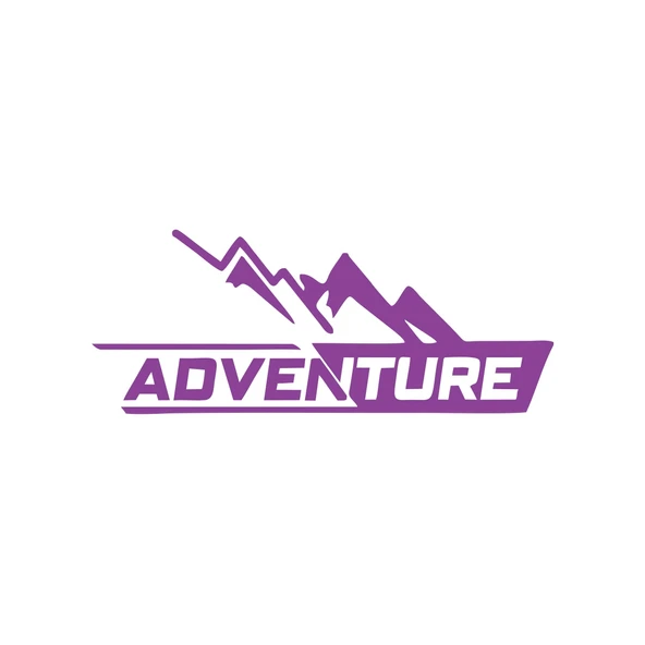 Adventure 4x4 Araba Sticker 17x17 Cm Mor ürün görseli 1