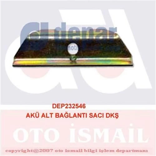 Depar 2546 Akü Alt Bağlantı Sacı Doğan Kartal Şahin ürün görseli 1