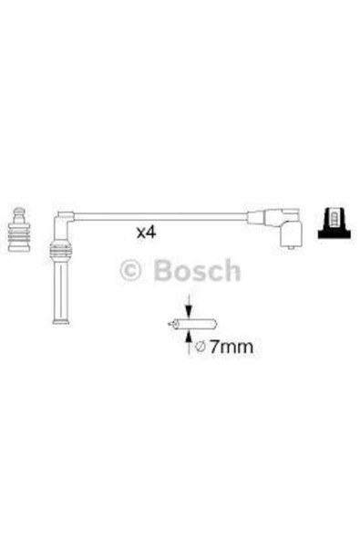 986356778 BUJI KABLOSU ASTRA F VECTRA A B CORSA B 1.4 1.6 1 ürün görseli 1