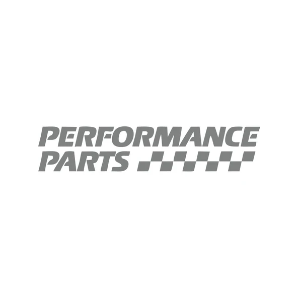 Performance Parts Araba Sticker 17x17 Cm Gri ürün görseli 1