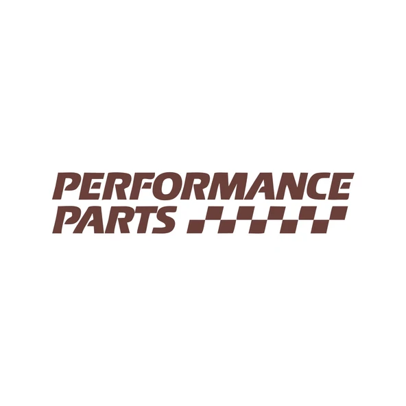 Performance Parts Araba Sticker 17x17 Cm Kahverengi ürün görseli 1