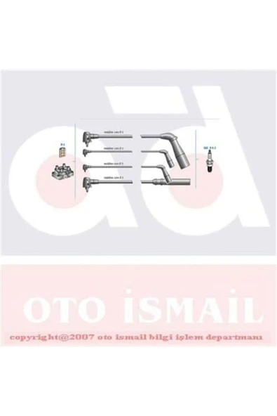7890 Doduco Buji Kablosu Corolla Uyumlu Ae100 Ae101 92-98 1.3 2E 518786330 ürün görseli 1