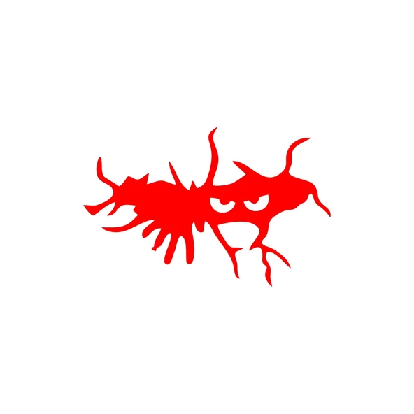Silüet Araba Sticker  17x17 Cm Kırmızı ürün görseli 1