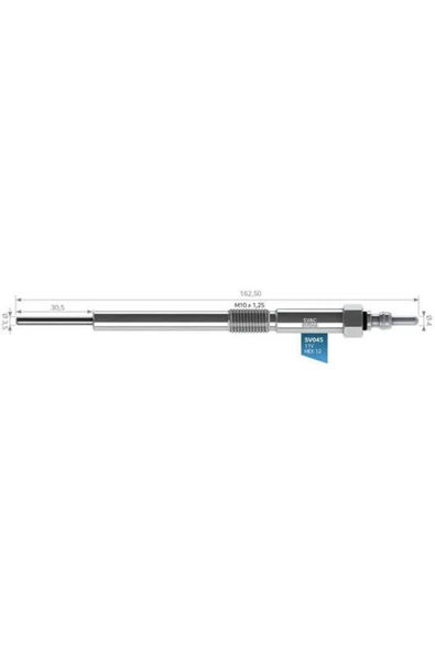 Sv045 Isıtma Kızdırma Bujisi Accord 2.2 Ctdı Crv 2.2 Ctdı 12291-rbd-e01 Gx4161 ürün görseli 1