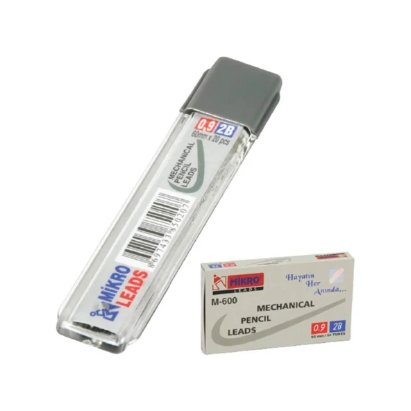 Mikro M-600 Min Uç Leads 0.9 Mm Kısa 60 Mm - 24 Adet ürün görseli 1