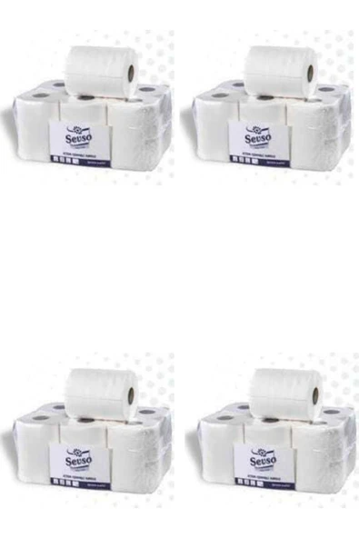Içten Çekmeli Kağıt Havlu 6 Rulo X 4 Koli 24 Rulo Set ürün görseli 1