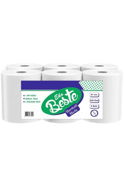 Beste Hareketli Havlu 21 Cm 2,5 Kg (6 RULO)*4 Koli ürün görseli 1