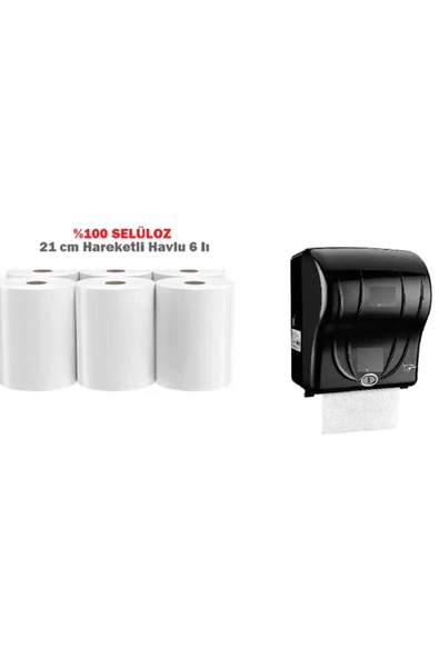 Matador %100 Selüloz (Emotion) Fotoselli Hareketli Kağıt Havlu 21 Cm 6 Adet (KOLİ) ürün görseli 1