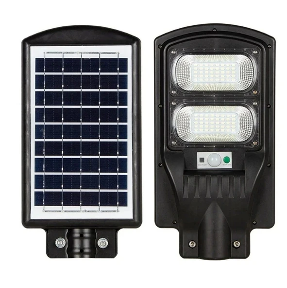 HOROZ Grand-100 100w Solar Ledli Sokak Lambası 6400K BEYAZ IP65 (Güneş Enerjili) ürün görseli 1