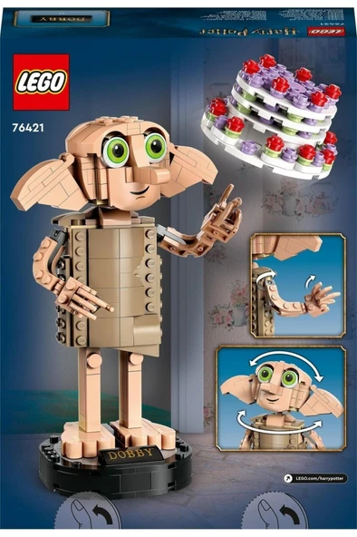 Lego 76421 Harry Potter Ev Cini Dobby - Resim 3