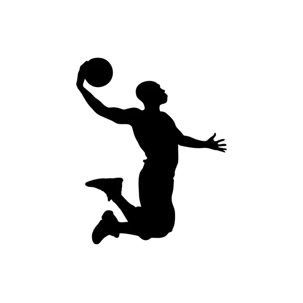 Basketbol Oynayan Adam Araba Sticker 17x17 Cm Siyah ürün görseli 1