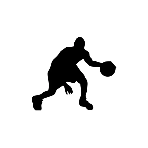 Basketbol Silüet Araba Sticker 17x17 Cm Siyah ürün görseli 1