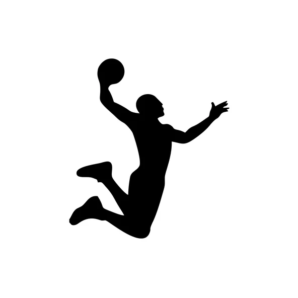 Basketbol Silüet Araba Sticker 17x17 Cm Siyah ürün görseli 1
