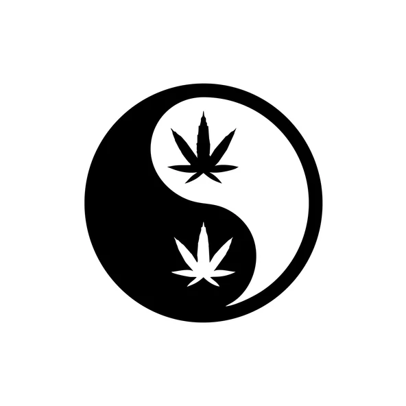 Ying Yang Araba Sticker 17x17 Cm Siyah ürün görseli 1