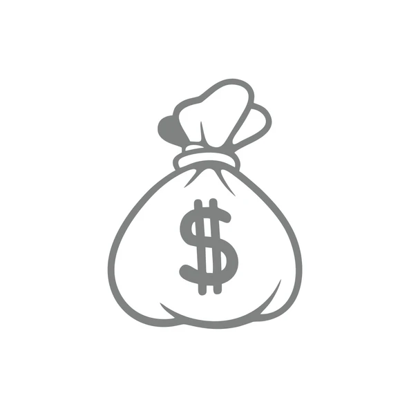 Dolar Para Çantası Araba Sticker 17x17 Cm Gri ürün görseli 1