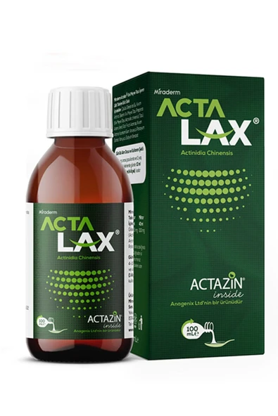Miraderm ACTALAX Şurup 100 ML ürün görseli 1