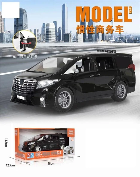 Ceren Ctoys Alphard Sesli Işıklı Model Araba 8086-1 ürün görseli 1