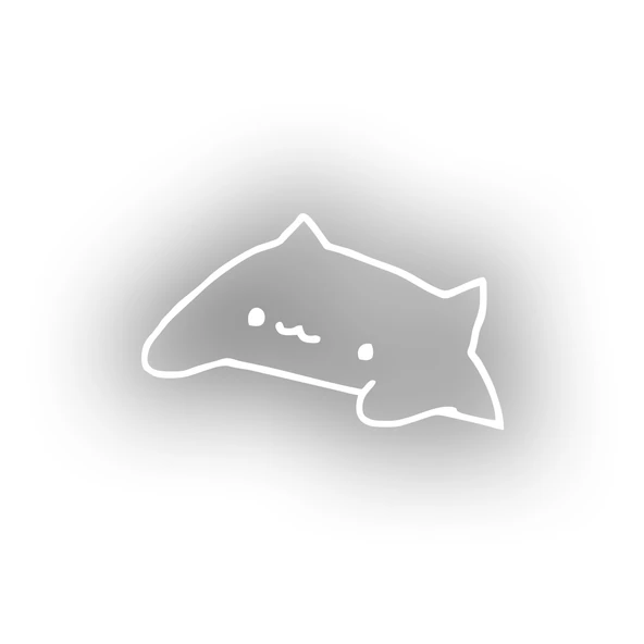 Sevimli Kedi Araba Sticker 17x17 Cm Beyaz ürün görseli 1