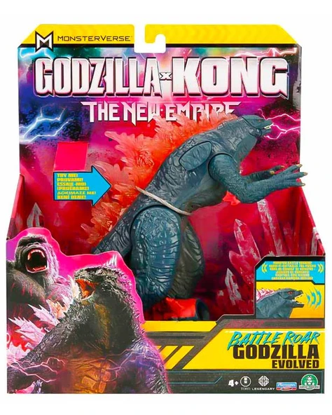 Godzilla X Kong Sesli Delüks Aksiyon Figürü 18 cm Godzilla Evolved 35506 ürün görseli 1