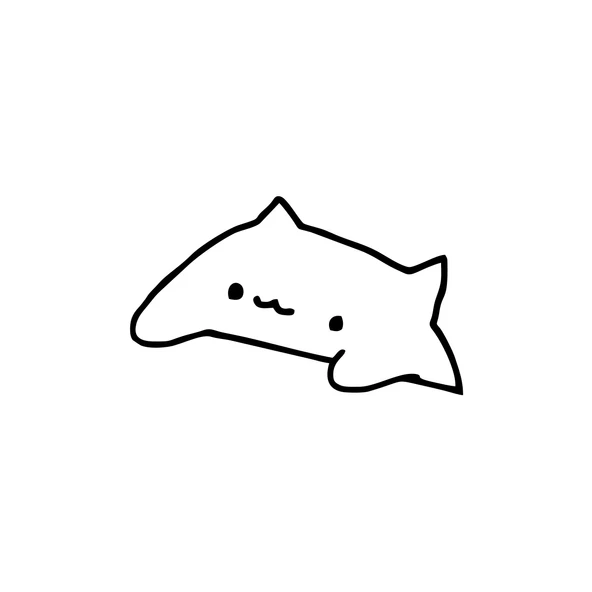 Sevimli Kedi Araba Sticker 17x17 Cm Siyah ürün görseli 1