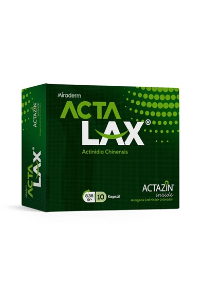 Miraderm Actalax 10 Kapsül ürün görseli 1