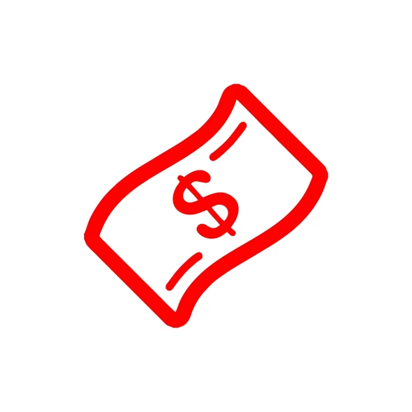Dolar Banknot Araba Sticker 17x17 Cm Kırmızı ürün görseli 1