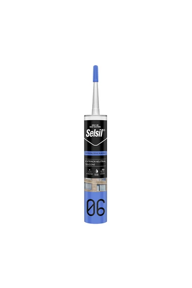 Nötr Dış Cephe Silikonu Şeffaf 300 Ml.