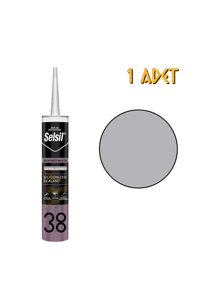 Silikonize Gri Mastik 500 Gr.