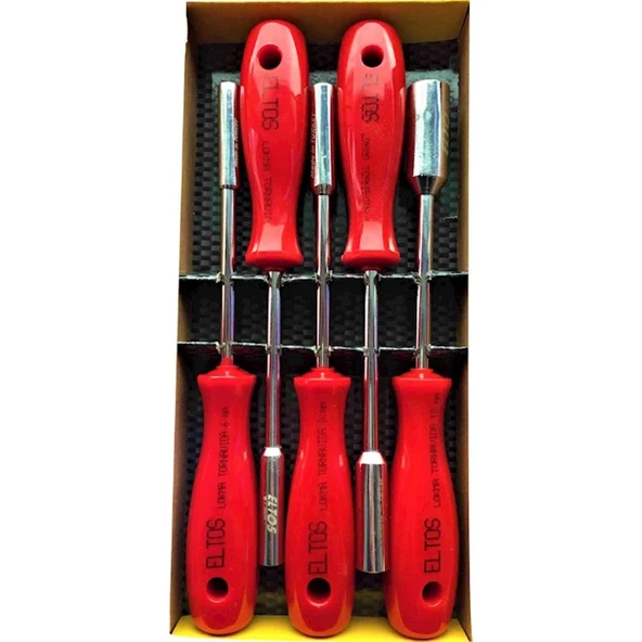 Eltos Lokma Tornavida Seti 5 Pcs - Resim 2