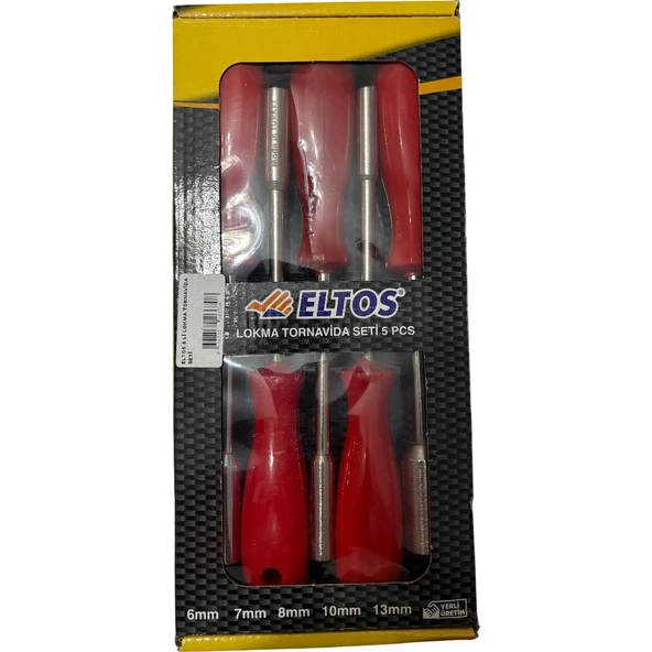 Eltos Lokma Tornavida Seti 5 Pcs ürün görseli 1