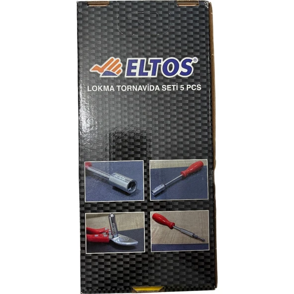 Eltos Lokma Tornavida Seti 5 Pcs - Resim 3