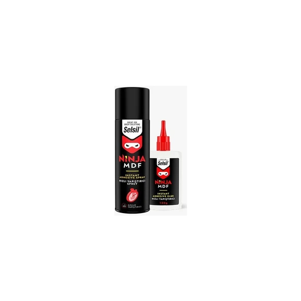 Selsil Ninja Hızlı Yapıştırıcı 400 Ml +100 Gr Tüm Yüzeylerde Güçlü Yapışma Sağlayan Kolay Uygulama ürün görseli 1