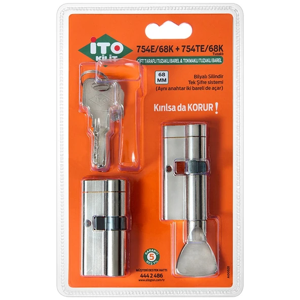 İto Kilit Blisterli Bilyalı Silindirli Tuzaklı Barel - 26/10/32 Mm ürün görseli 1