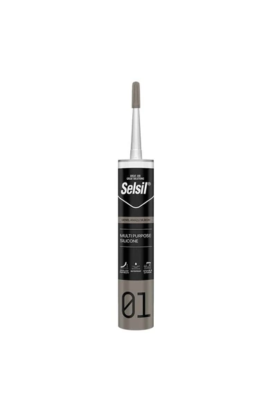 Genel Amaçlı Siyah Silikon 280 Gr.