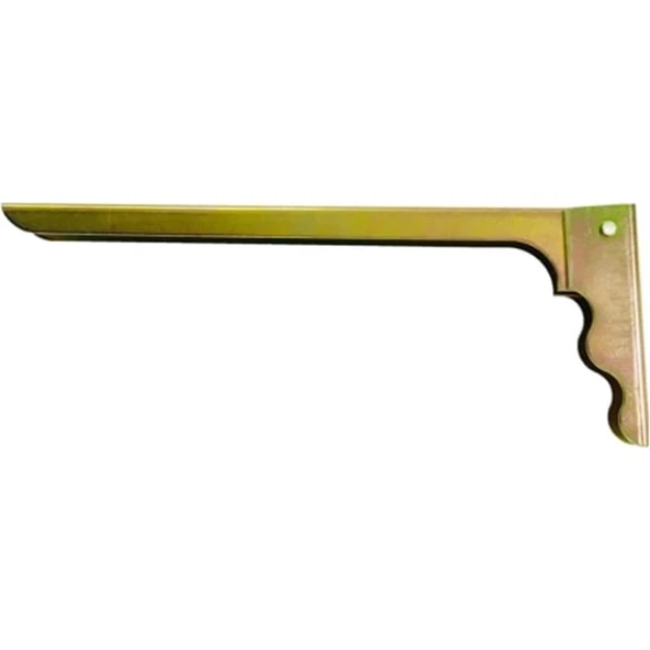 Beşel Kadmiyum Katlanır Raf Altı No:2 280X100 Mm - 4 Adet ürün görseli 1