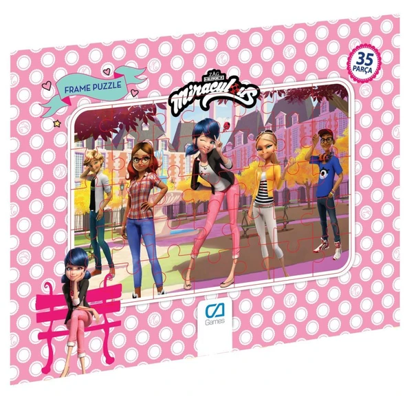 Ca Games Miraculous 35 Parça Frame Puzzle CA.5020 ürün görseli 1