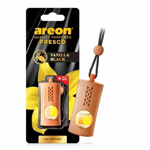 Areon Fresco On-off Regular Vanilla Black Oto Araç Kokusu ürün görseli 1